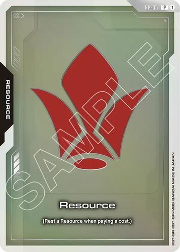 Resource (EVX07 Resource Set) (RP-051) card