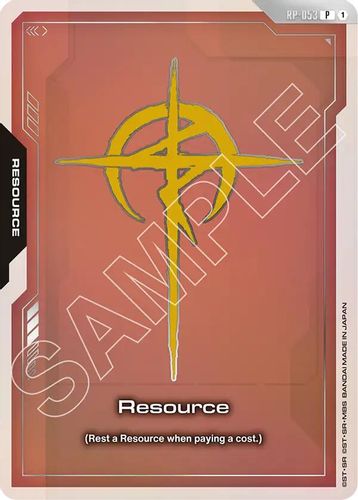 Resource (EVX07 Resource Set) (RP-053) card